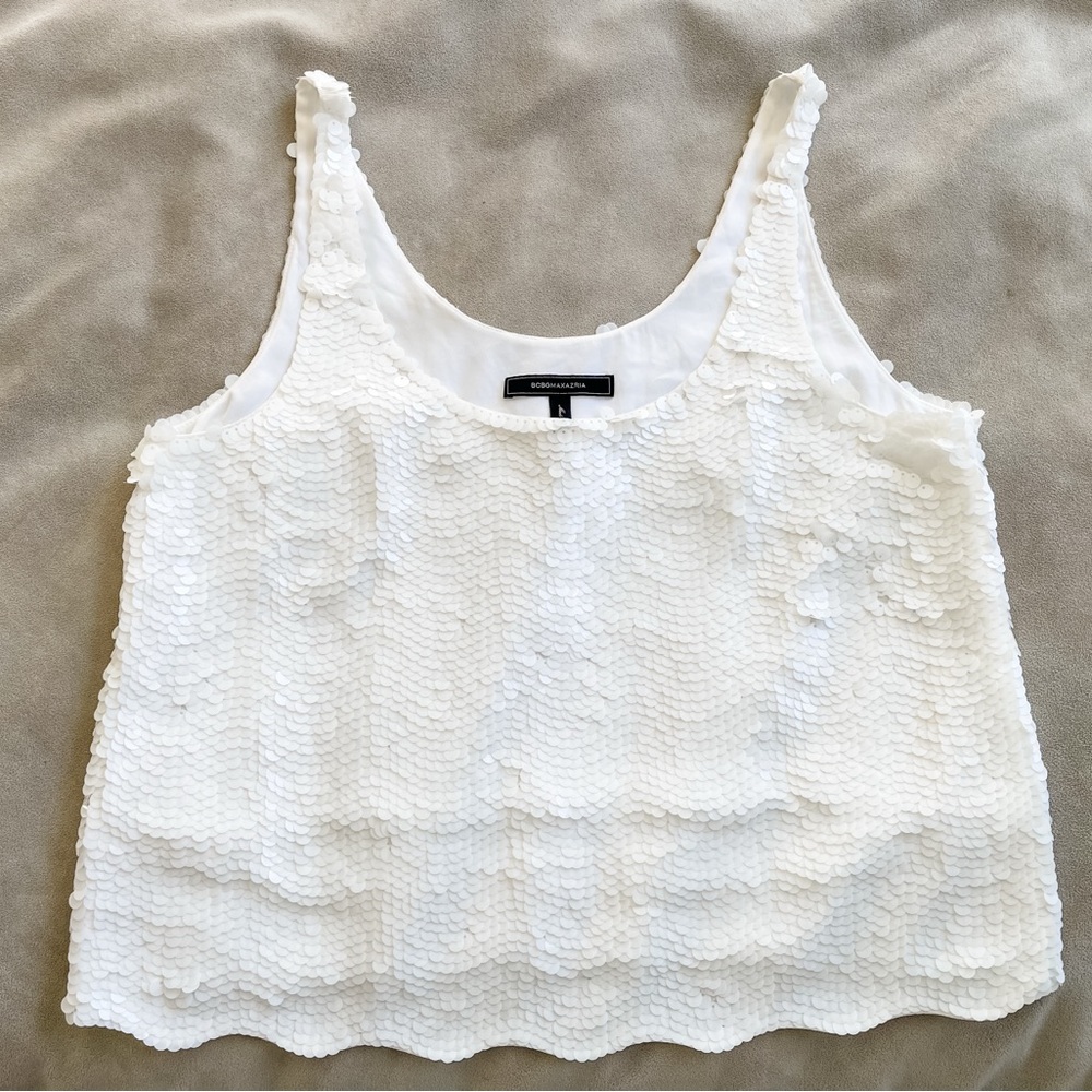 BCBG Max Azria Dressy Sequin Tank